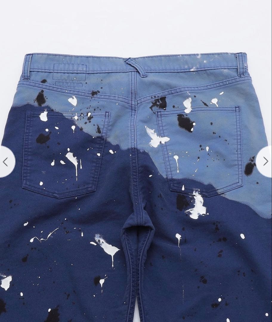 パンツ NOMARHYTHM TEXTILE: HAND DYED WORK PANTS