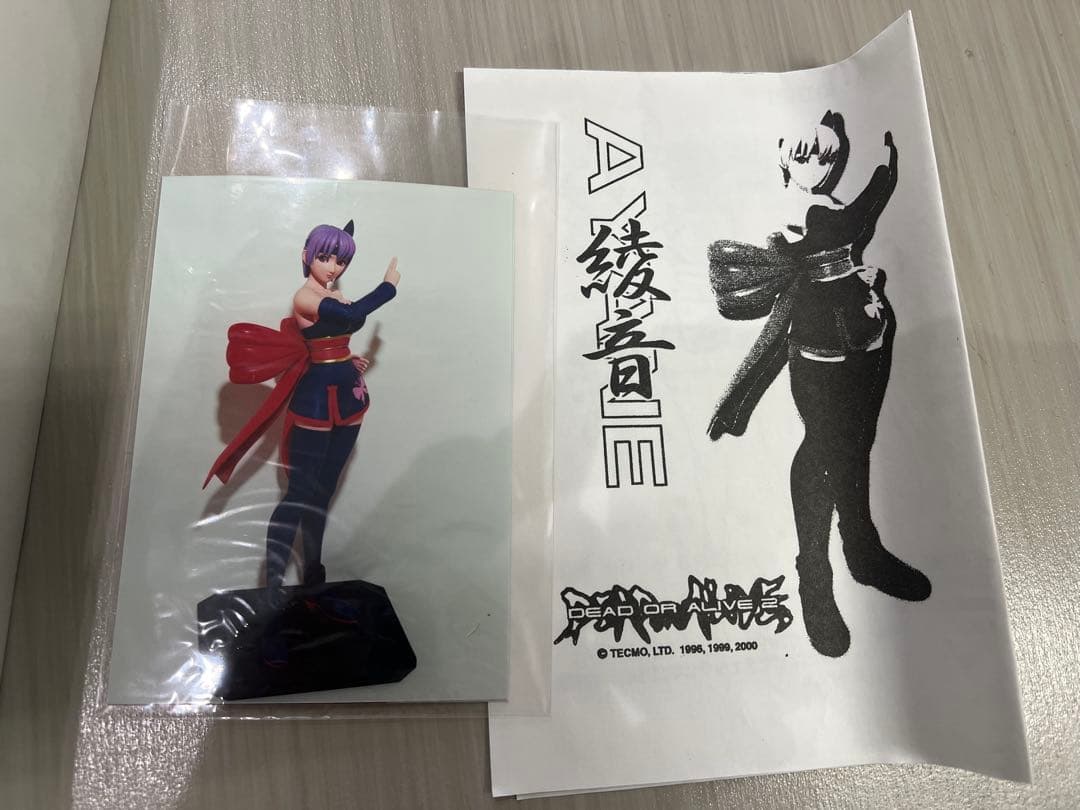 アミエグラン1/6 綾音 DEAD OR ALIVE 2　未組み立てレジンキット