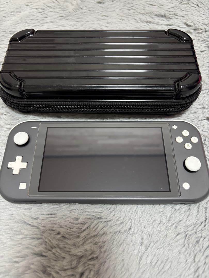Nintendo switch liteグレー 本体、ケース