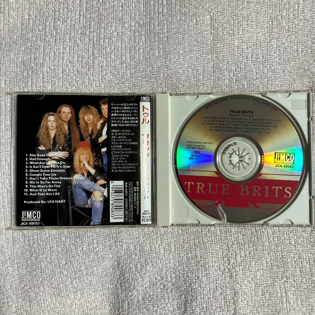 サンプル盤　トゥルー・ブリッツ/レディ・トゥ・ランブル