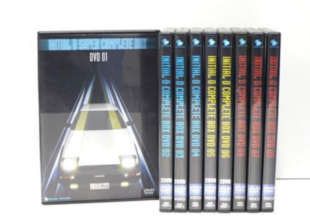 「頭文字D SUPER COMPLETE BOX」DVD-BOX、おまけ多数