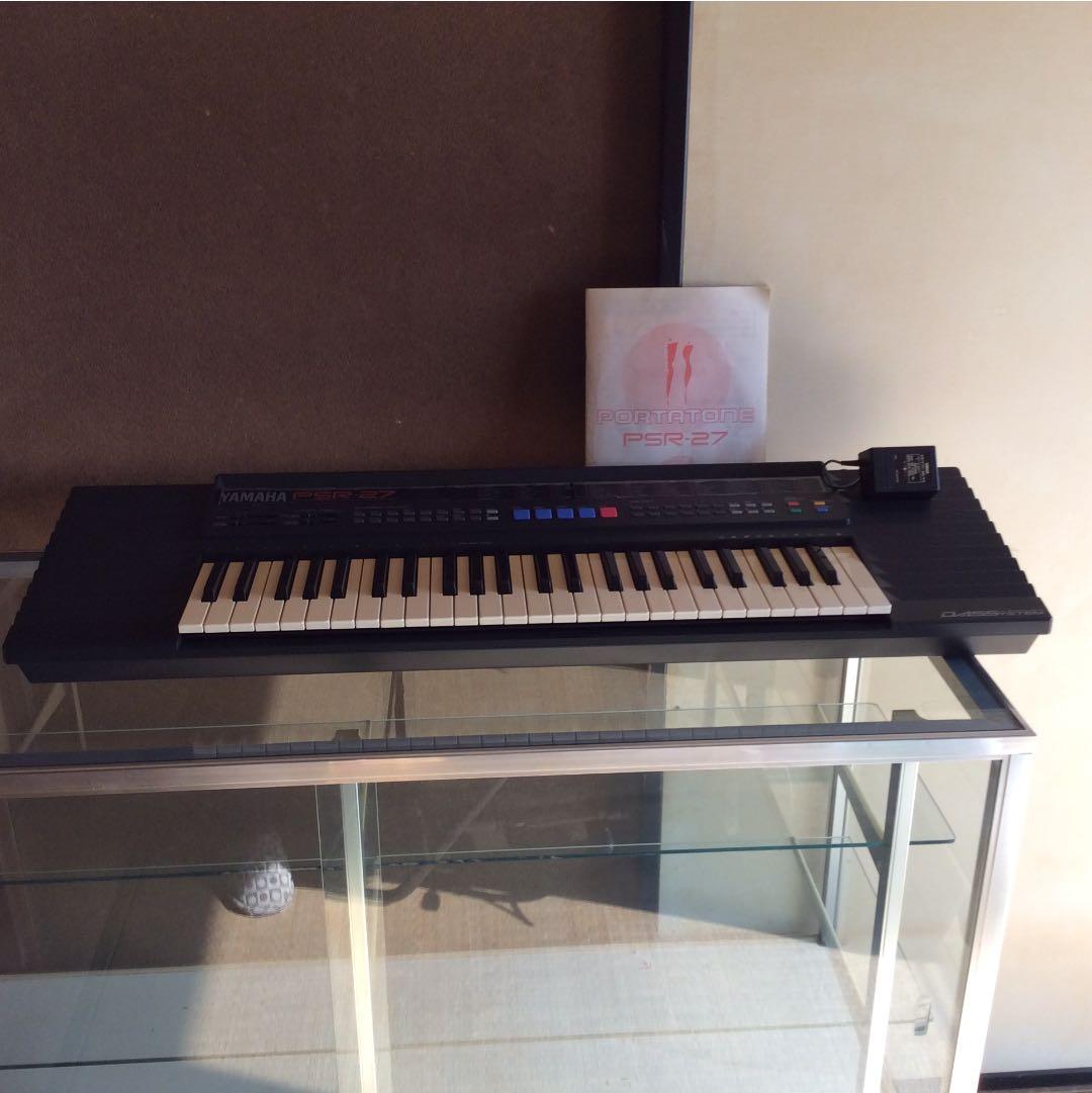 YAMAHA ヤマハ電子ピアノ キーボード鍵盤楽器 PSR-27