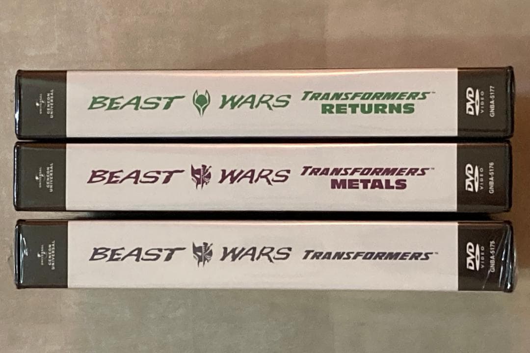 【未開封】ビーストウォーズ　無印・メタルス・リターンズ DVD_SET