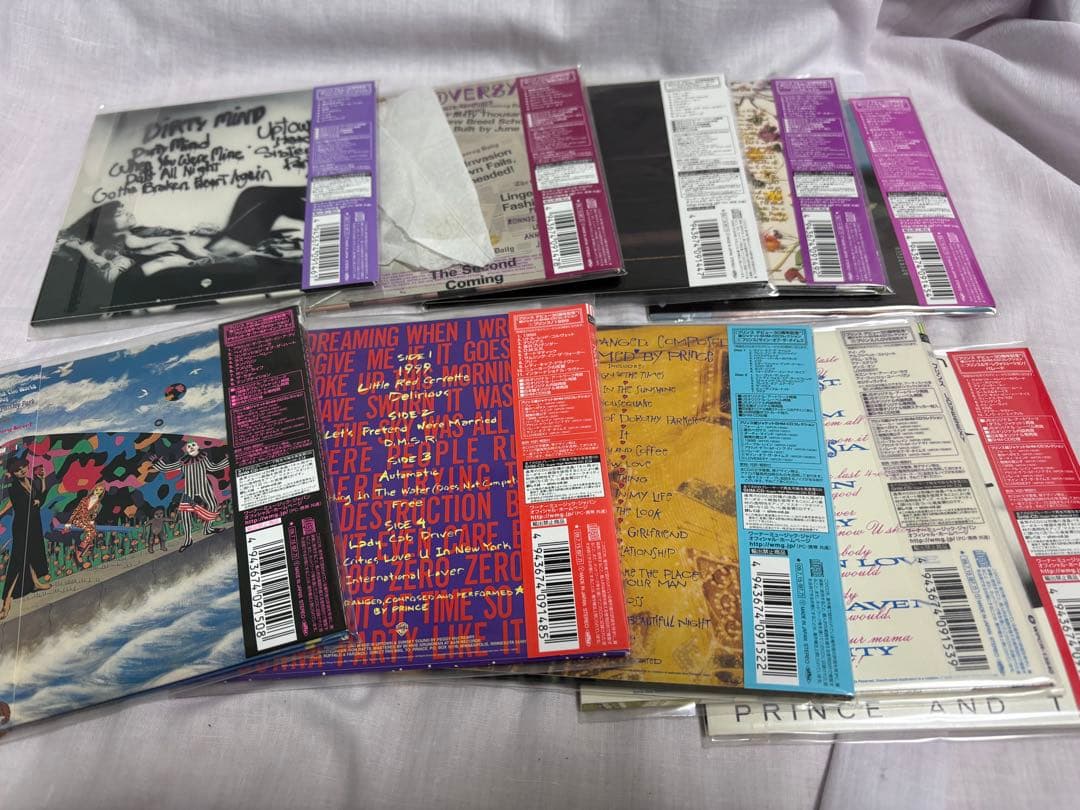 Prince Japan紙ジャケットCD 10Set Still Sealed