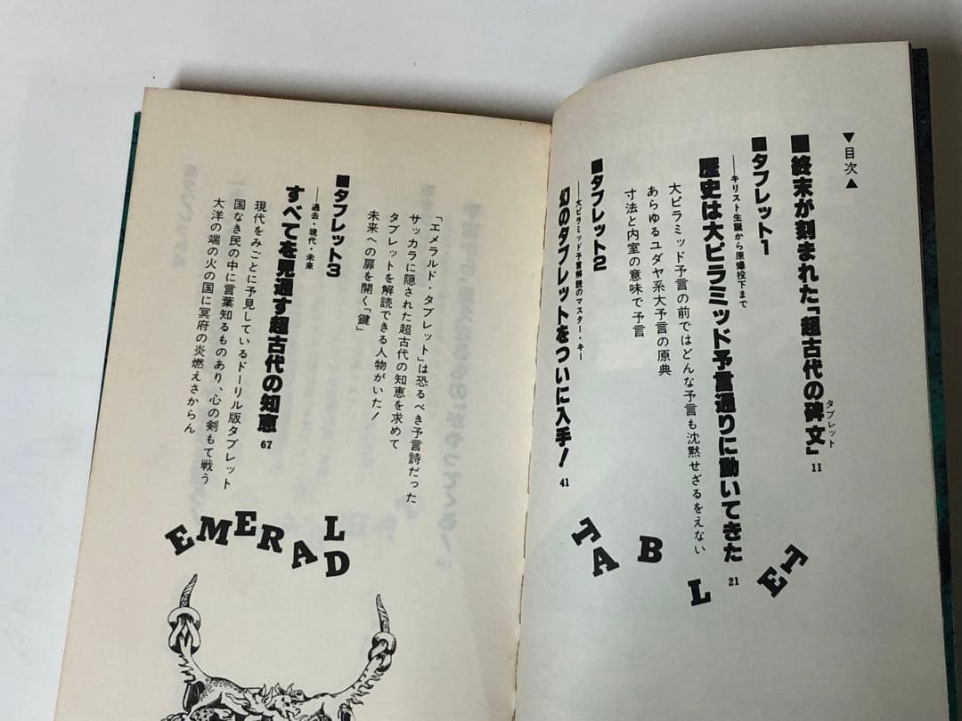 エメラルド・タブレット大予言【匿名配送】