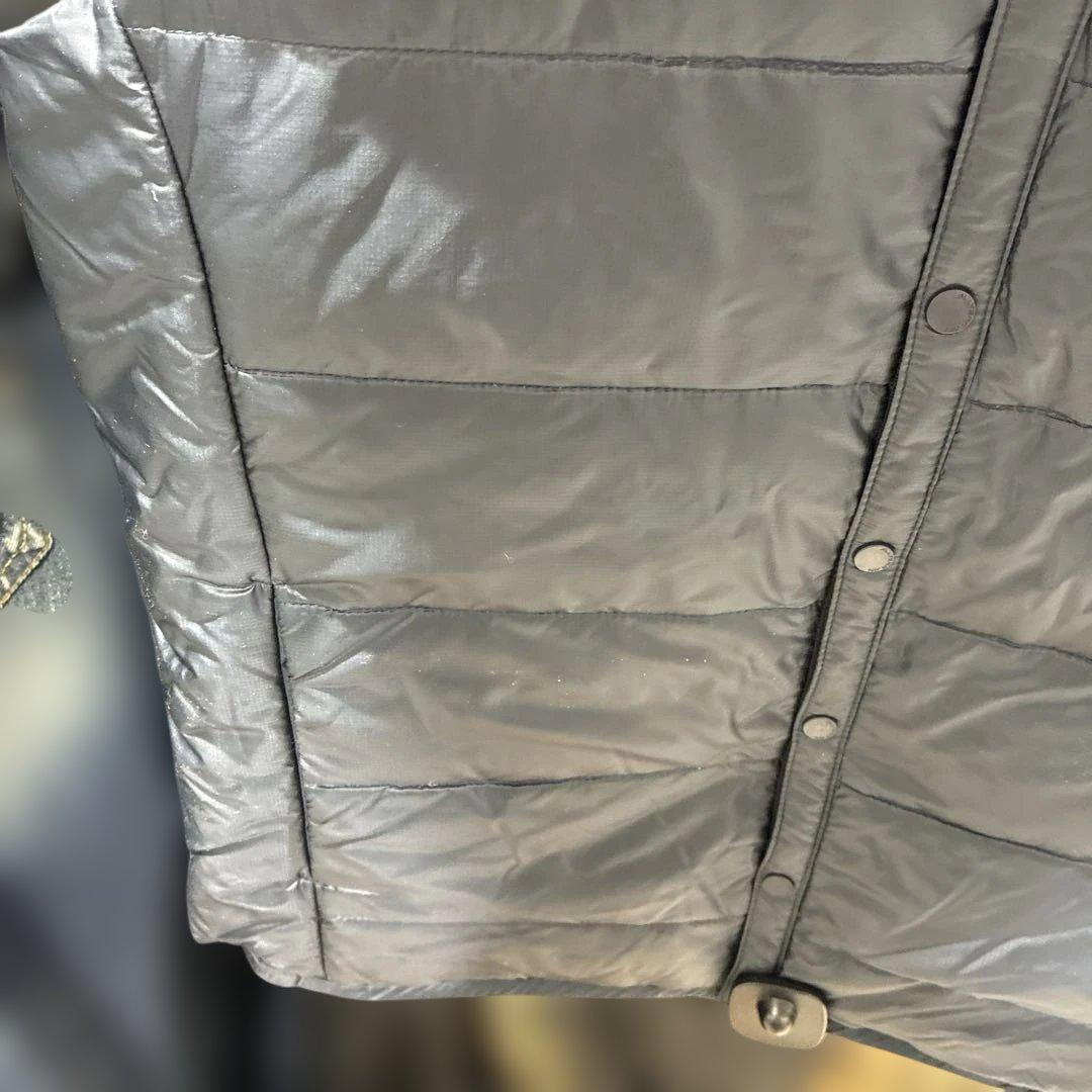 N*o様 DESCENTE オルテライン　ネイビー　キルティング ダウンベスト