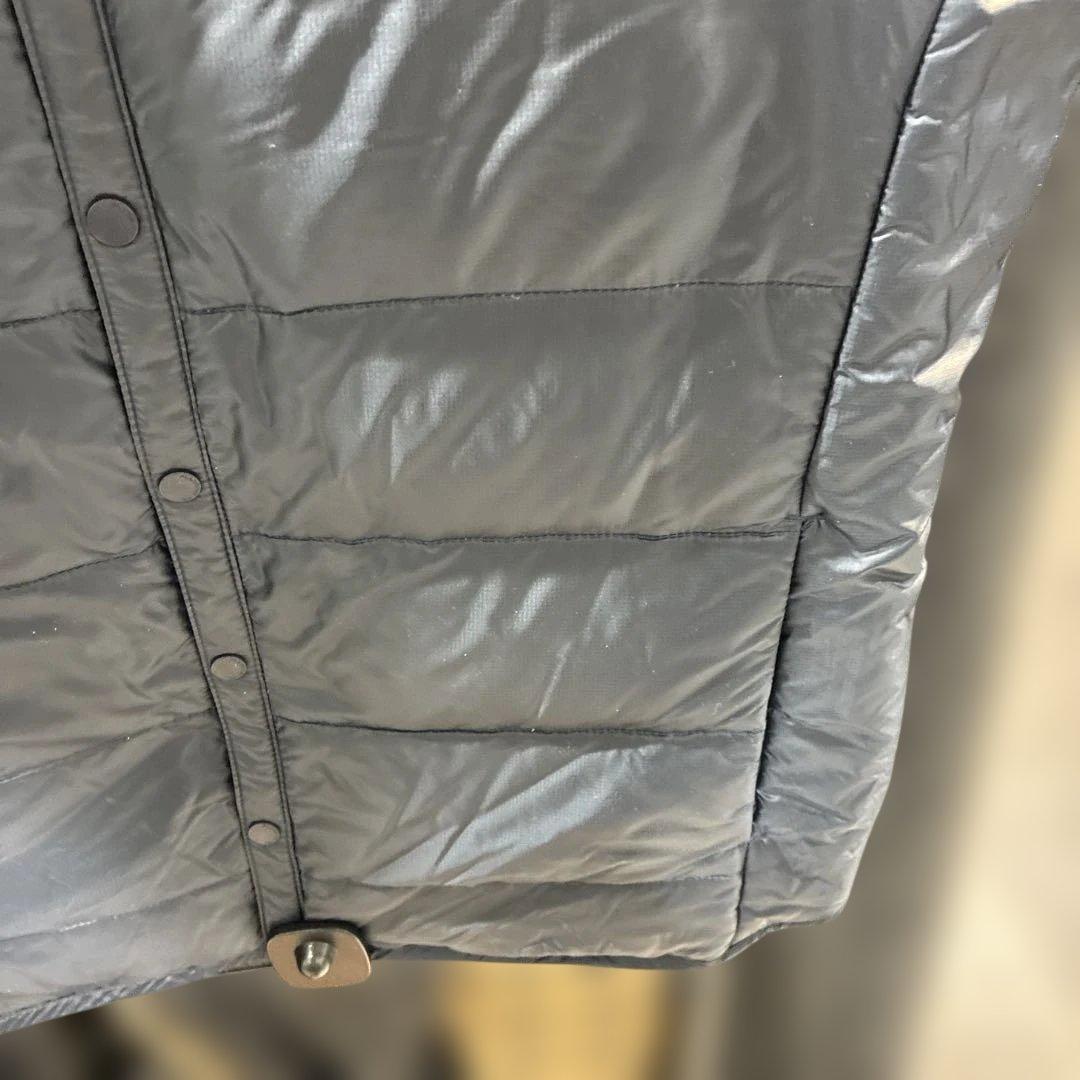 N*o様 DESCENTE オルテライン　ネイビー　キルティング ダウンベスト