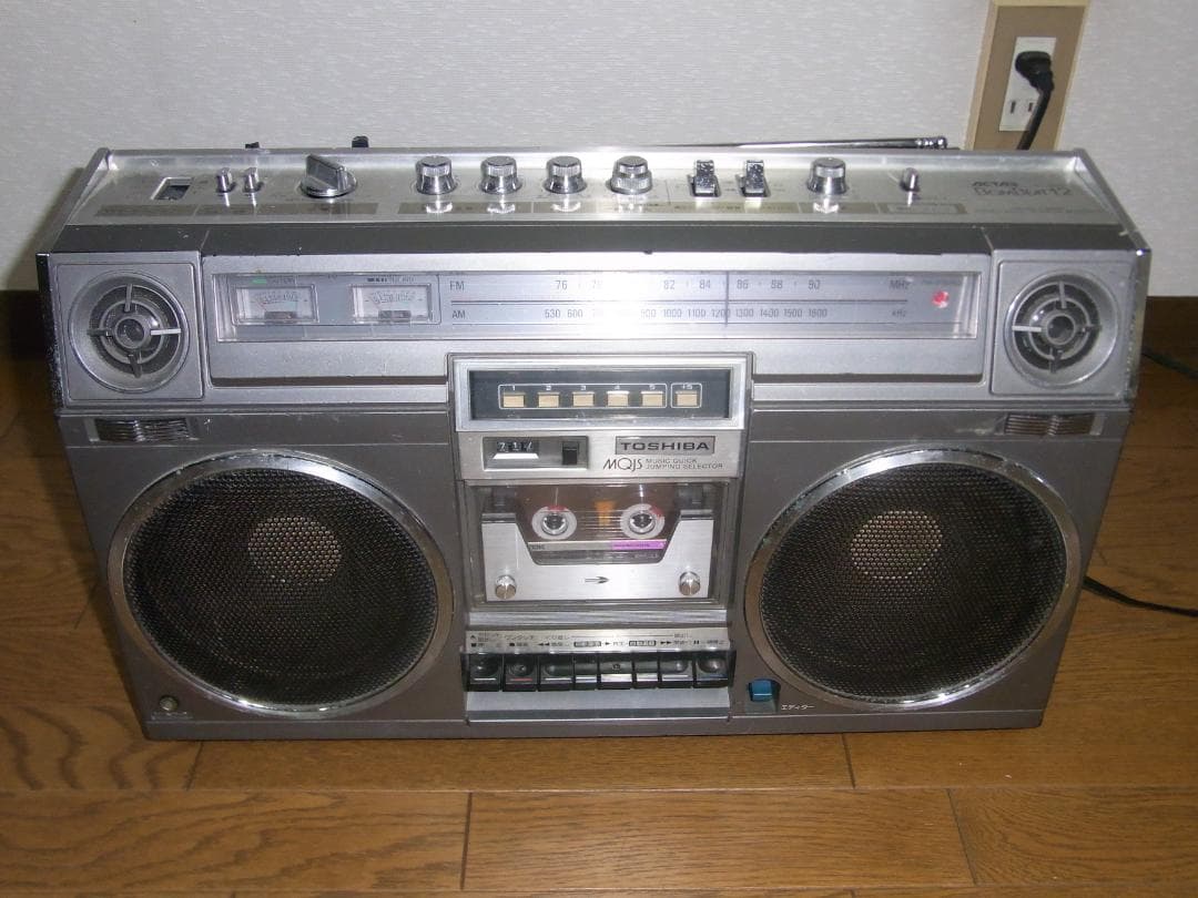 昭和レトロ 東芝 TOSHIBA ラジカセ BOMBEAT RT-8900S