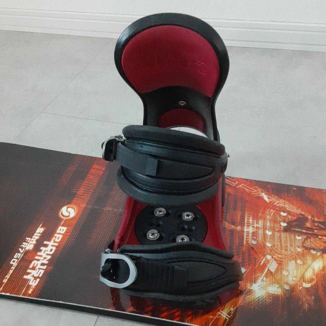 SIMS FR750 スノーボードセット 153cm LINK ビンディング付き