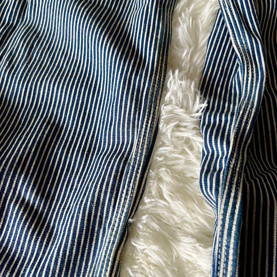 LEE / 70's denim hickory overall ヒッコリー