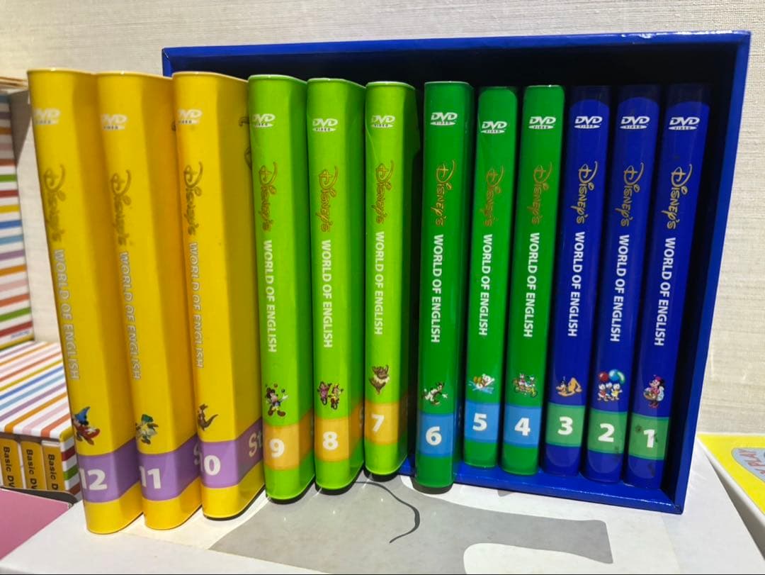 Disney's World of English DVD 12枚セット