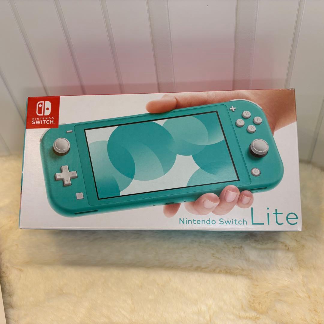 任天堂Switch ライト本体ターコイズmicroSDcardセット新品未開封
