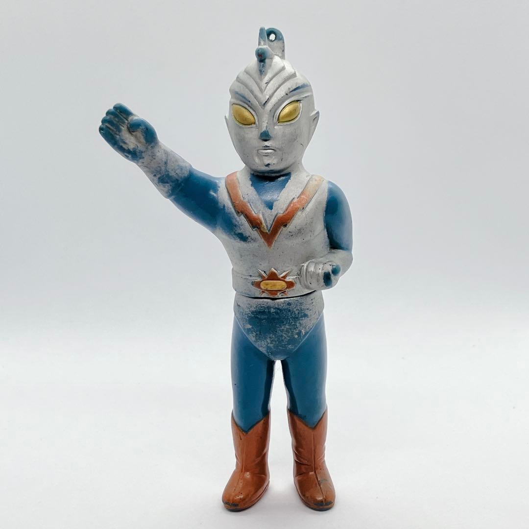 【当時物・希少】ポピー 流星人間ゾーン ソフビ 約11.7cm