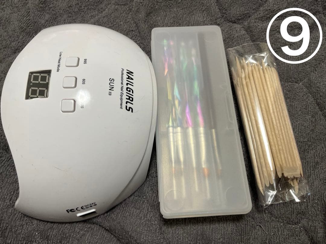 【最終処分セール】セルフネイルスターターセット　大量まとめ売り