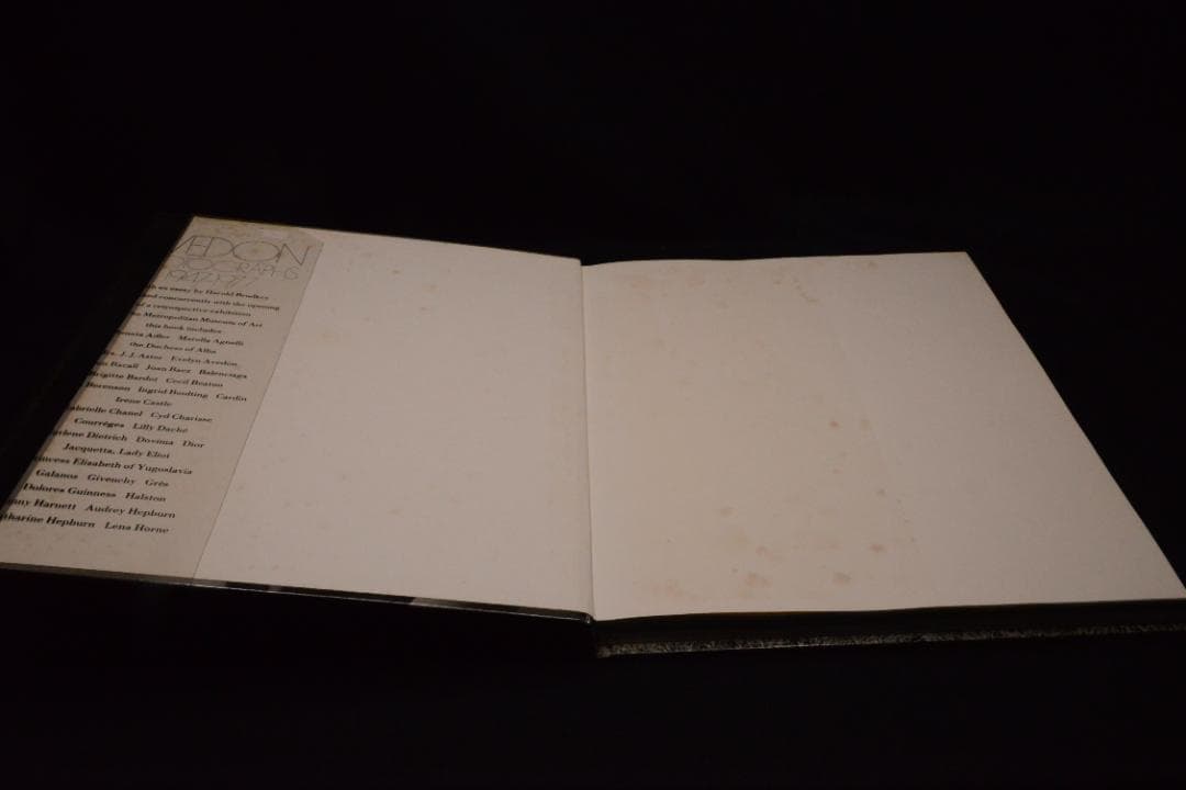 Avedon Photographs 1947-1977★★大幅に値下げしました