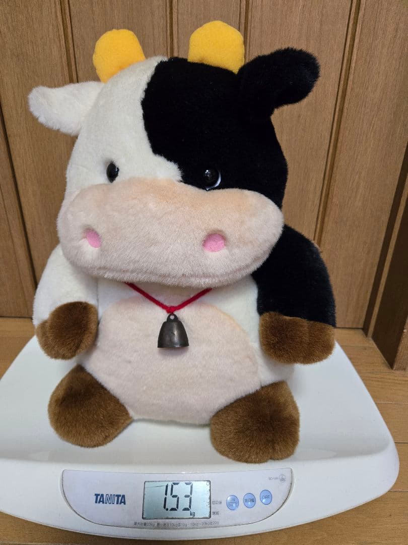 ヒロクンハウス レトロ 牛 ぬいぐるみ　特大　２個セット