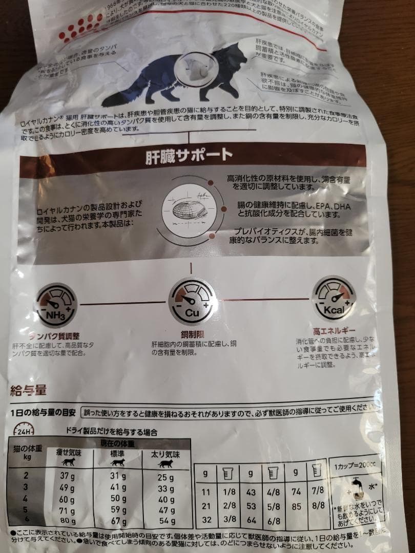 ロイヤルカナン肝臓サポート