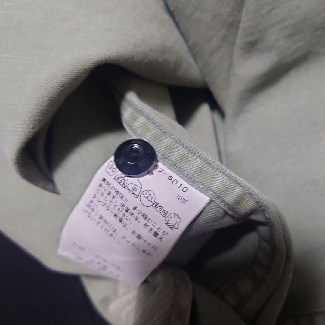 【希少】マディソンブルー 長袖シャツ ハンプトン バッグサテン カーキ