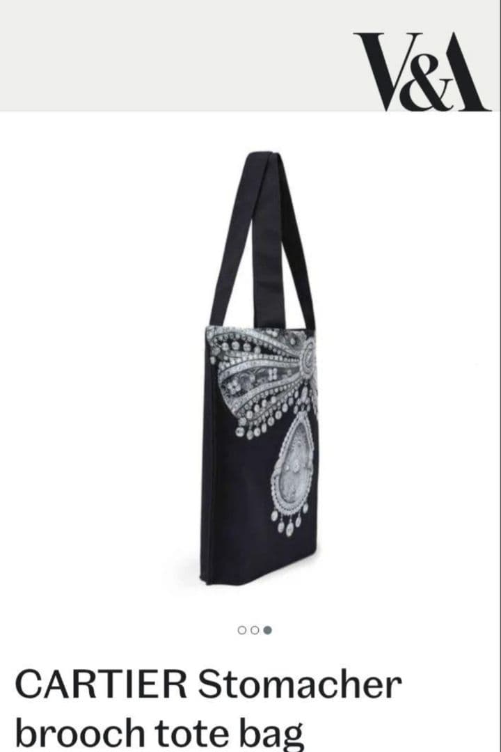 【新品✨限定品】V&A博物館 CARTIER カルティエ展 トートバッグ 1