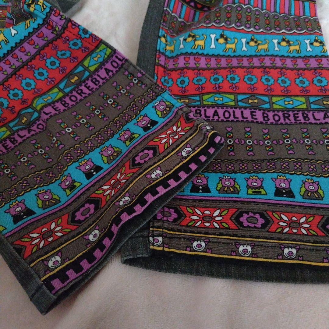 オレボレブラ　ジャケット　パンツ　デニム　セットアップ　ブタ　フラワー　花