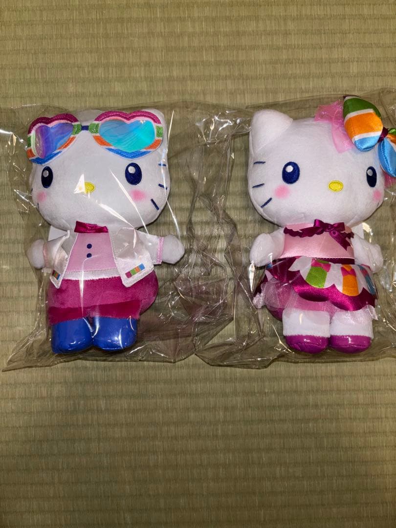 iAEON ハローキティ ダニエル　ぬいぐるみ 2体セット