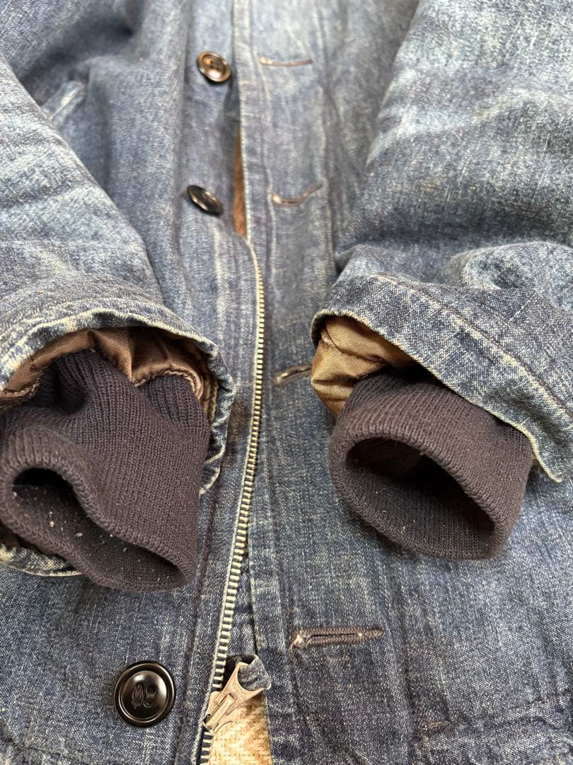 Toys McCoy✕WAREHOUSEデニムデッキジャケット(40-Lサイズ)