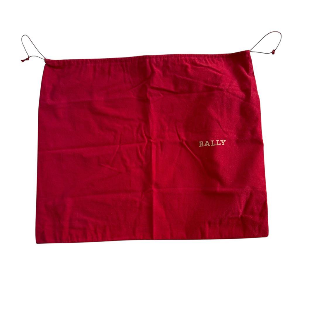 【美品】BALLY バリー 本革 ダレスバッグ ビジネスバッグ レザー　保存袋付