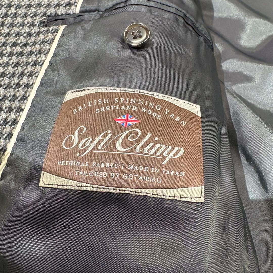 GOTAIRIKU（五大陸） 上質 ハウンドトゥース テーラードジャケット S