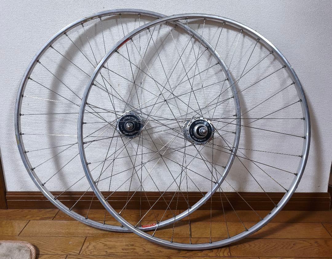 競輪 DURA-ACE HB-7600 完組ホイール 2本セット
