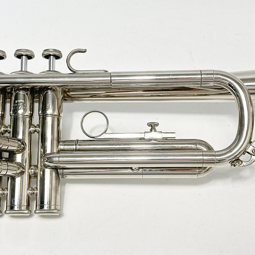 YAMAHA YTR-136 シルバー 3バルブ トランペット ケース付き