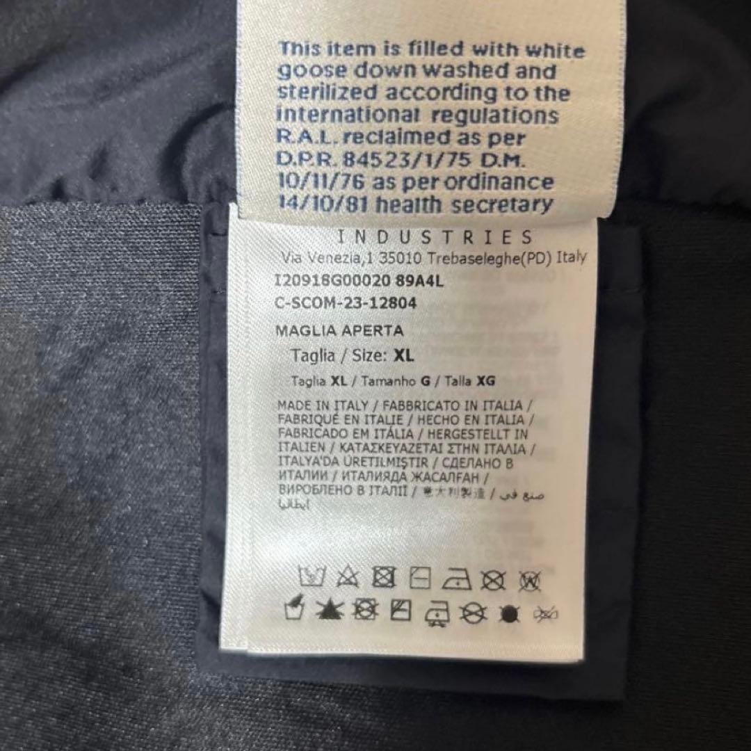 モンクレール MONCLER バーニーズ 限定 別注 ハイブリッド ダウン XL