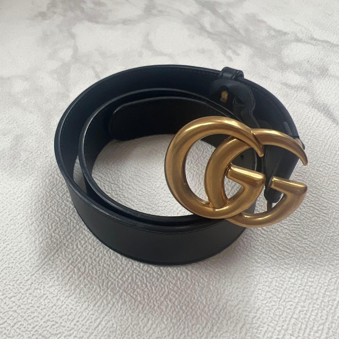 箱付き GUCCI ベルト GG Gマーク レディース