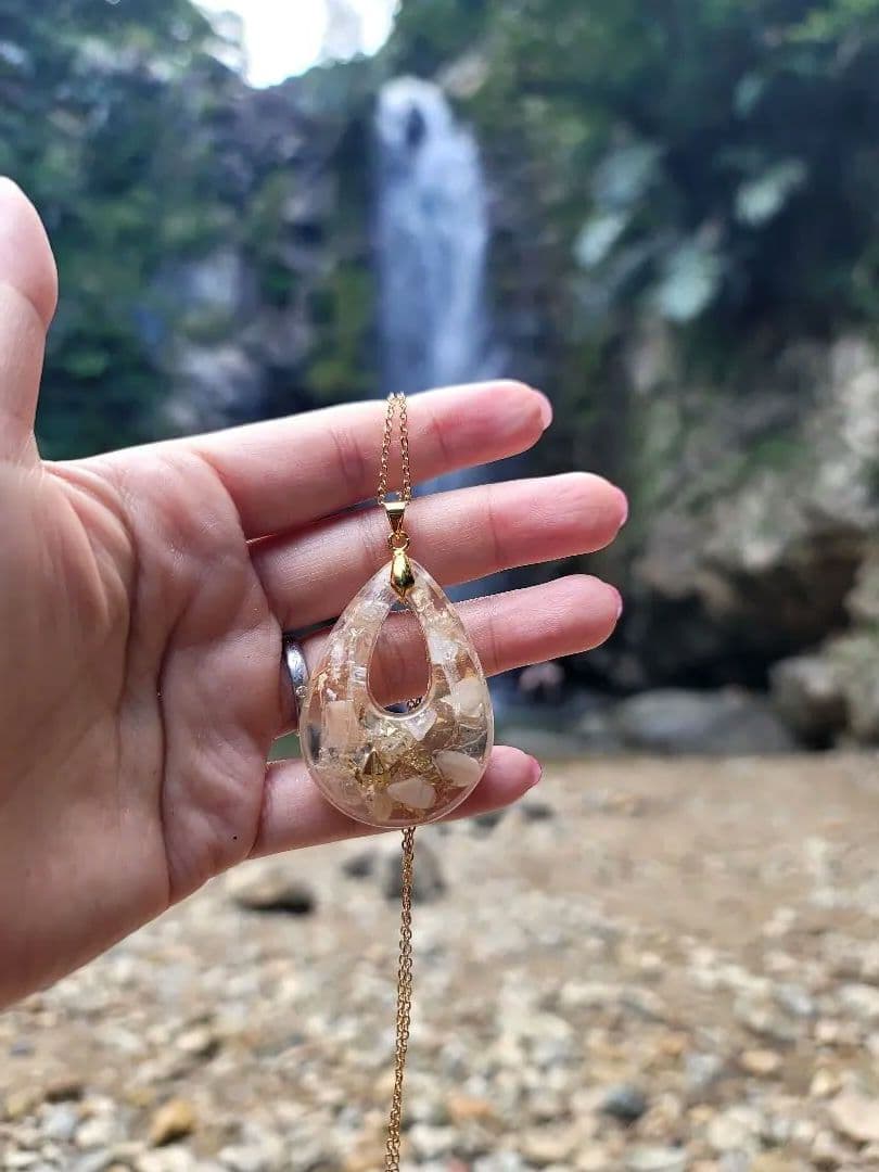 一点限り沖縄ター滝財を手に入れ成功の鶴オルゴネックレス