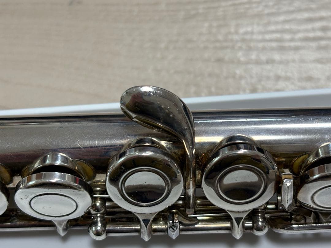 【ジャンク品】ヤマハフルート　YFL-311/ハードケース、ロッドつき