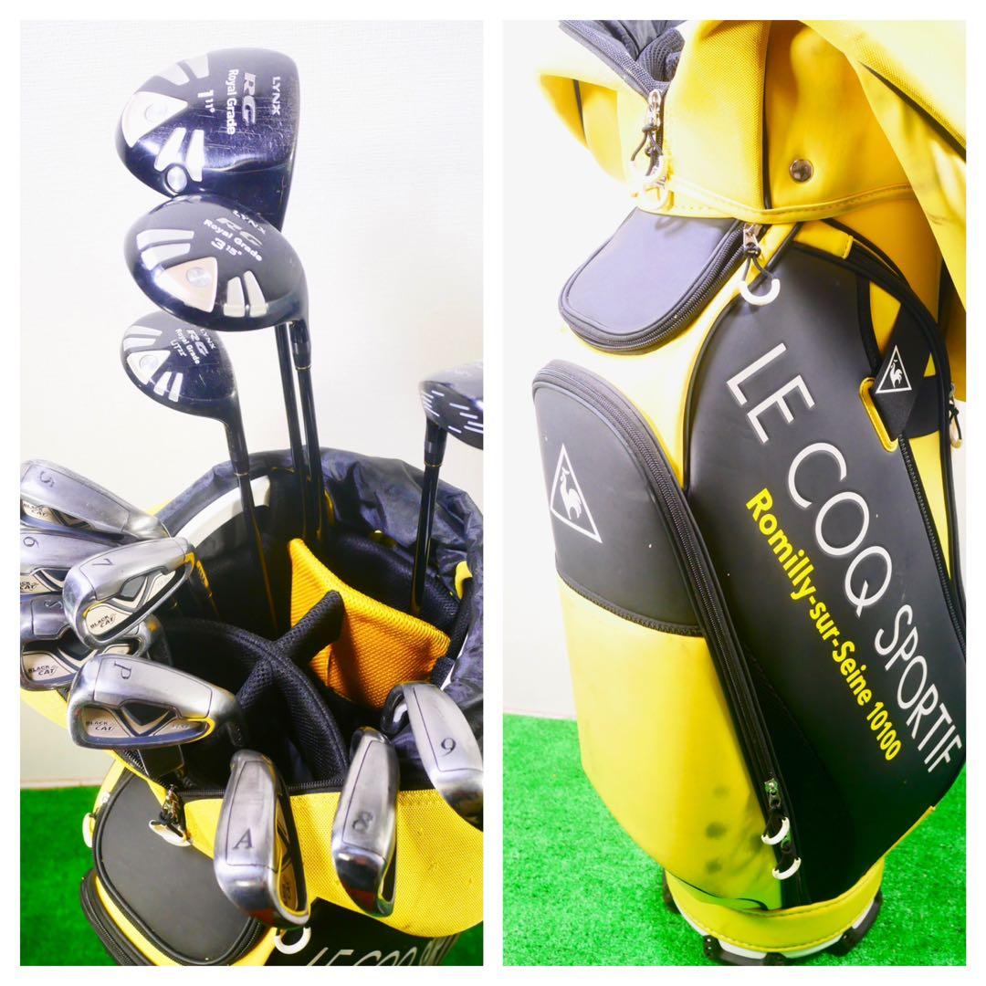 ぴ*！様 LINXゴルフクラブセット　LE COQ SPORTIF 13本