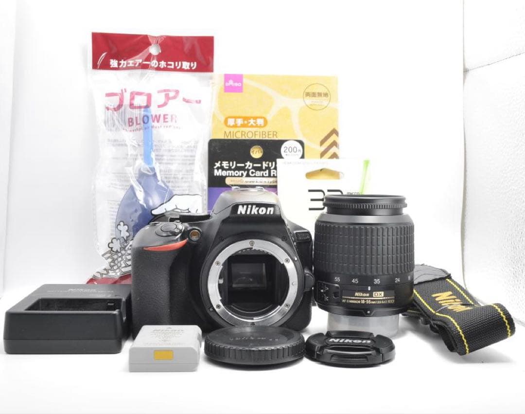 ✨すぐ使える✨Wi-Fi搭載❤️人気機種 Nikon D5600 スマホ転送