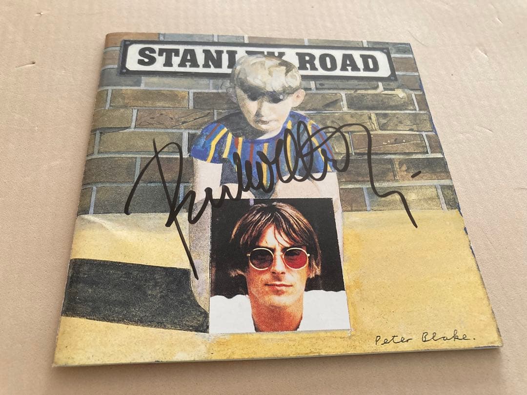 レア　ポールウェラー　直筆サインCD Paul Weller the jam