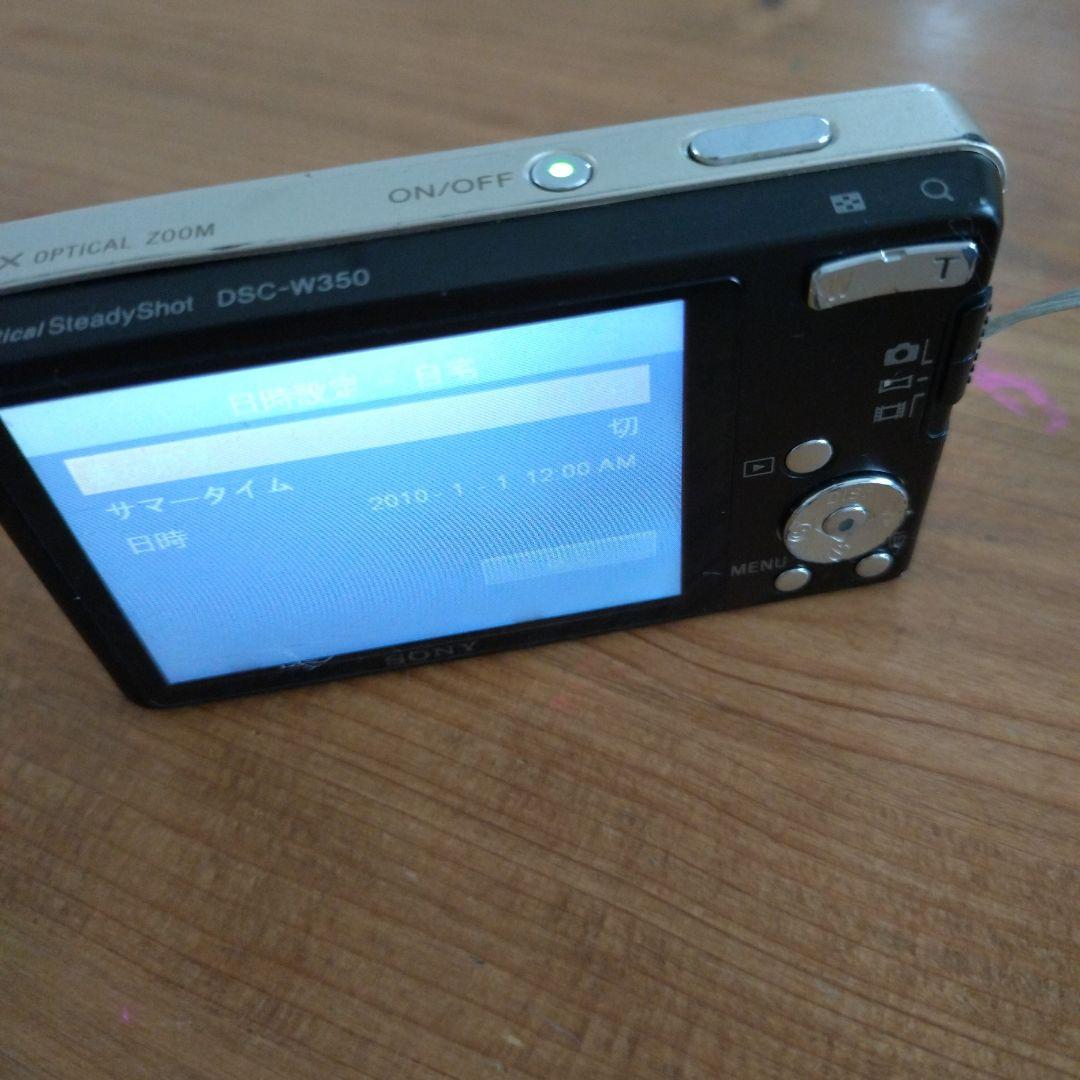 ソニー 　Cyber−Shot デジカメ DSC-W350　バッテリー2個