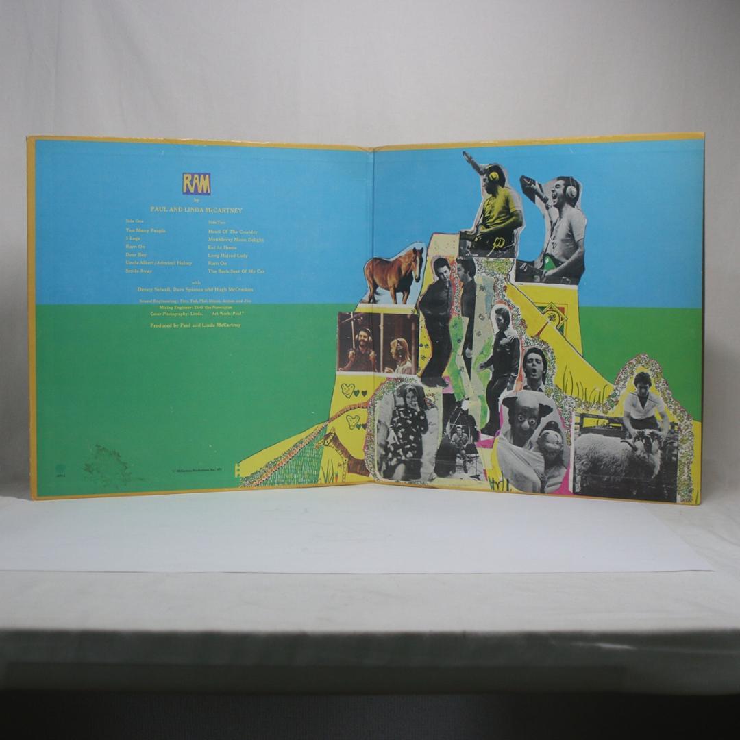 POUL AND LINDA McCARTNEY RAM カナダ盤LP ステレオ