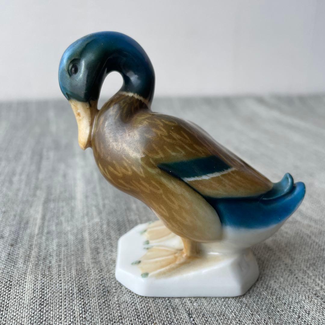 Hutschenreuther フッチェンロイター 陶器 バードオブジェ 古作