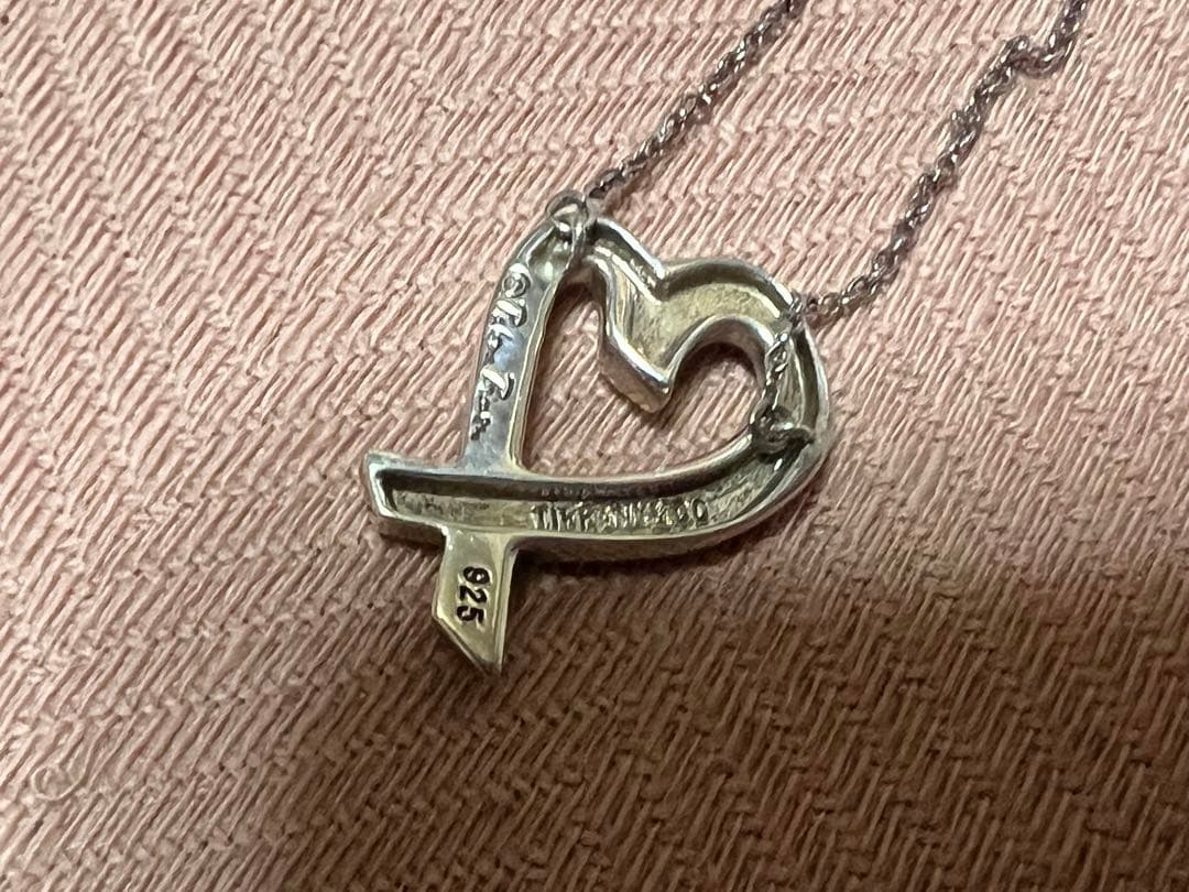 TIFFANY&Co.ティファニーネックレス ラビングハート 925