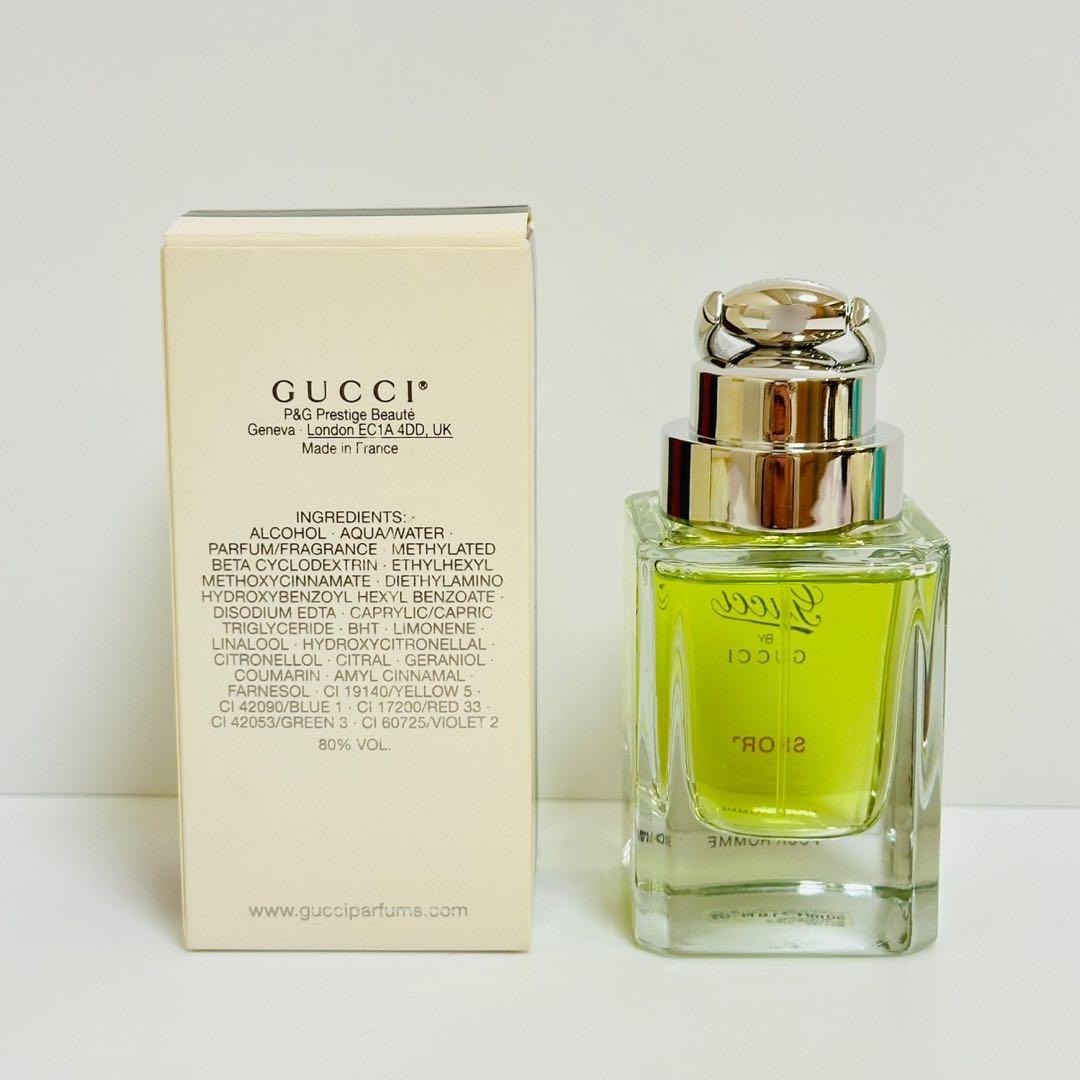 新品　グッチバイグッチ　プールオム　スポーツ　オードトワレ　香水　50ml