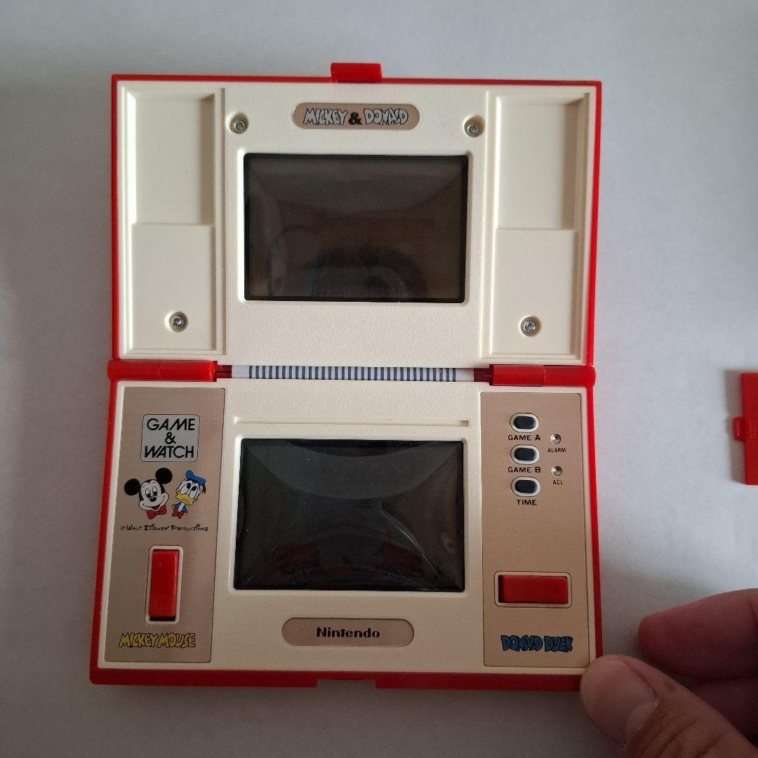 任天堂のGame&Watch　マルチスクリーン　ミッキー&ドナルド