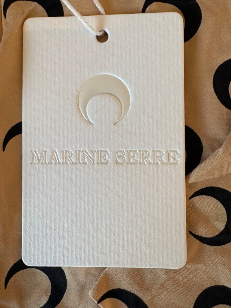 トップス MARINE SERRE second skin moon top 09 M