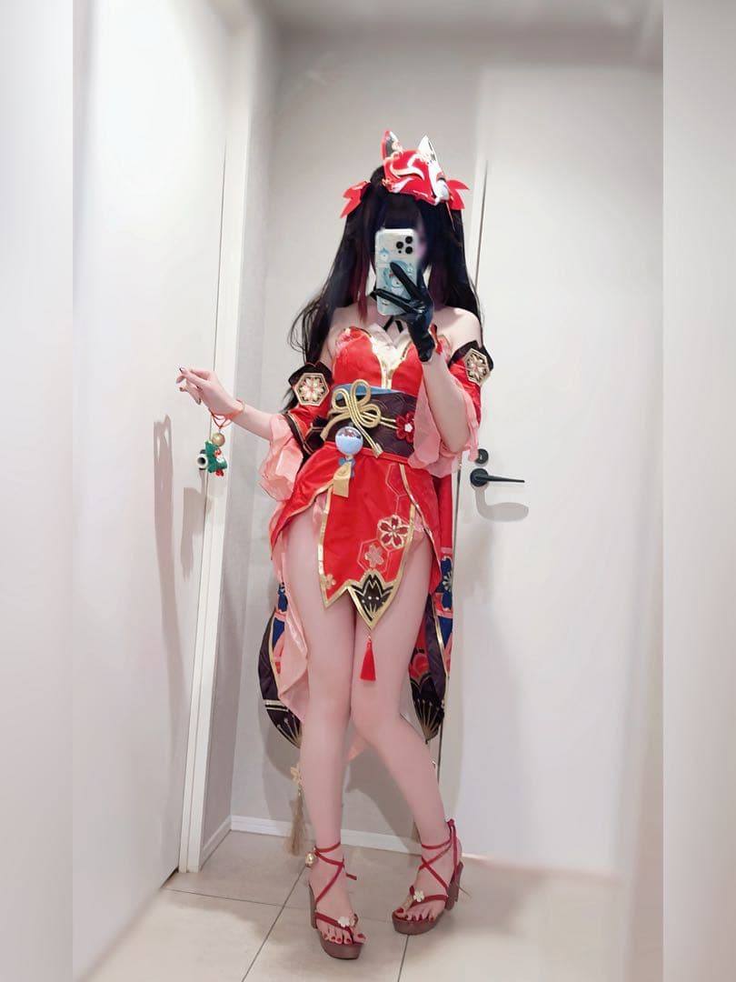 崩壊スターレイル　花火 コスプレ衣装 ウィッグ フルセット