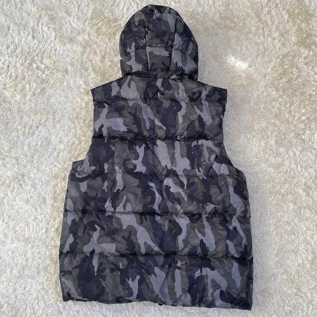 【美品】デュベティカ ダウンベスト ARISTEODUE カモフラ 48