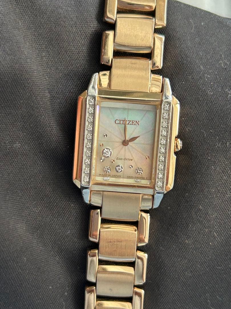 シチズン　エル　世界1000本限定モデル ゴールド 時計 ダイヤモンド装飾