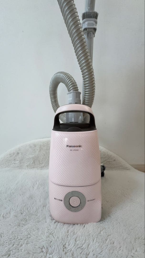 Panasonic 紙パック式 掃除機 MC-PJ520G ピンク　　紙パック付