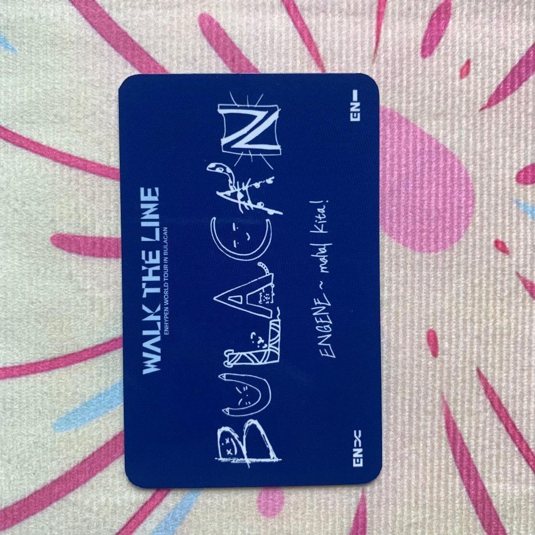 ニキ ENHYPEN WALK THE LINE Bulacan トレカ
