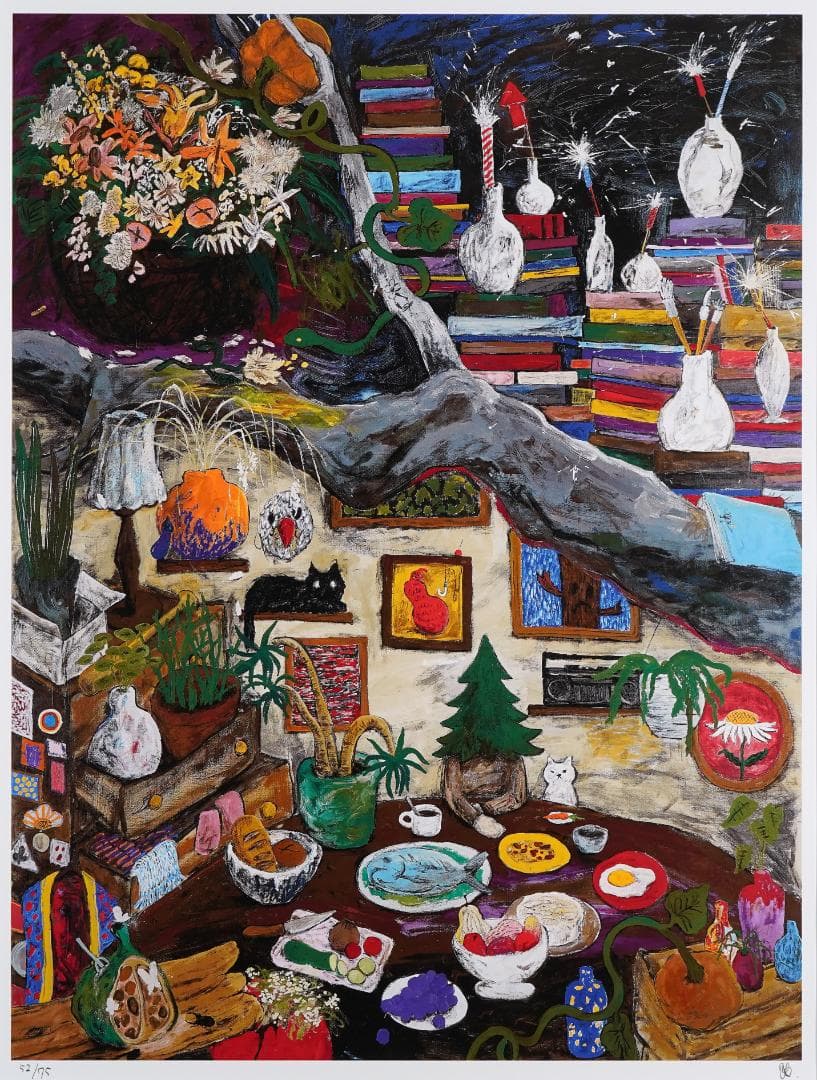 平子 雄一「Gift 01」シルクスクリーン 2021年